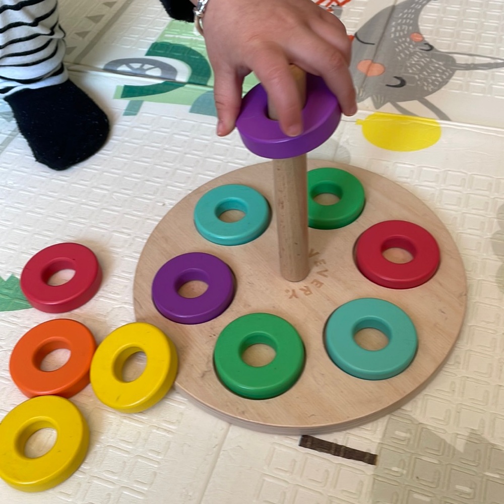Lovevery stacking toy